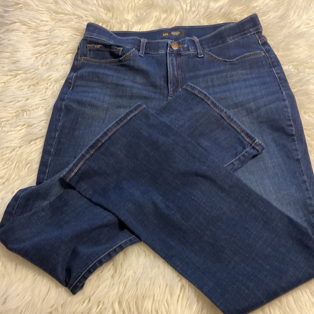 Lee Regular Bootcut Mid Rise Jeans size 14L excellent condition inseam 32” - Picture 11 of 12